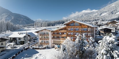 Allergiker-Hotels - Balkon - Zirbenhotel Steiger im Winter - Zirbenhotel Steiger