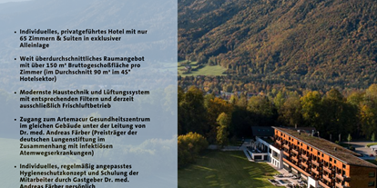 Allergiker-Hotels - Umgebungsschwerpunkt: am Land - Deutschland - Corona Info - Klosterhof - Alpine Hideaway & Spa ****S