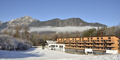 Allergiker-Hotels - Pools: Außenpool beheizt - Klosterhof - Winteransicht - Klosterhof - Alpine Hideaway & Spa ****S
