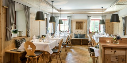 Allergiker-Hotels - umfangreiche vegetarische Küche - Klosterhofstuben - Klosterhof - Alpine Hideaway & Spa ****S
