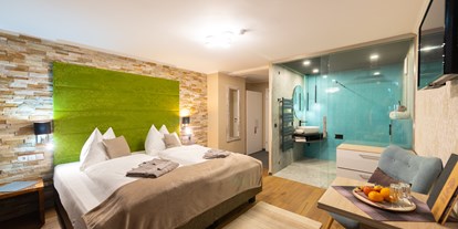 Allergiker-Hotels - Balkon - Engelwurtz mit neuem Moderne Bad - Gesund und Vital Landhotel Anna