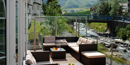 Allergiker-Hotels - Terrasse - Tirol - Alpenresidenz Ballunspitze