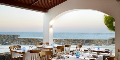 Allergiker-Hotels - berücksichtigte Nahrungsmittelunverträglichkeiten beim Essen: Histaminintoleranz - Almyra Restaurant - Creta Maris Beach Resort