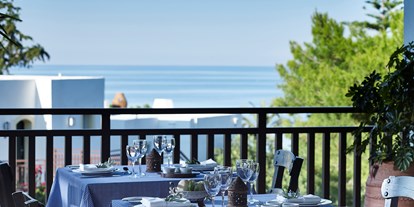 Allergiker-Hotels - genaue Kennzeichnung der Inhalte beim Frühstücksbuffet - Griechenland - Pithos Restaurant - Creta Maris Beach Resort