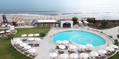 Allergiker-Hotels - Zimmerböden in Allergie-Zimmern: Parkettboden - Spira pool - Creta Maris Beach Resort