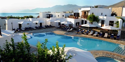 Allergiker-Hotels - Balkon - Bungalow pool - Creta Maris Beach Resort