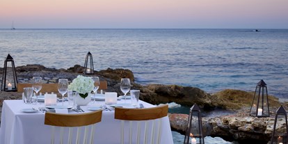Allergiker-Hotels - berücksichtigte Nahrungsmittelunverträglichkeiten beim Essen: Glutenintoleranz (Zöliakie) - Private Dinner - Creta Maris Beach Resort