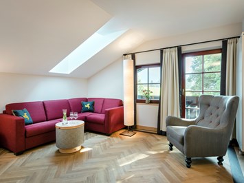Klosterhof - Alpine Hideaway & Spa ****S Zimmerkategorien Zirben Suite 80 m²