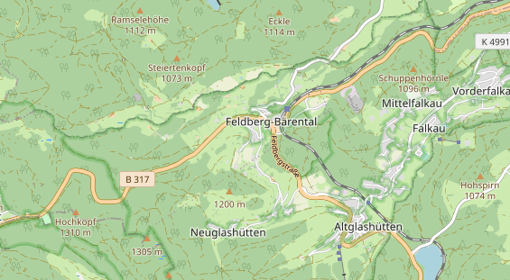 Allergikerhotel auf Karte