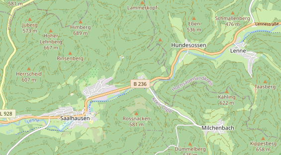 Allergikerhotel auf Karte