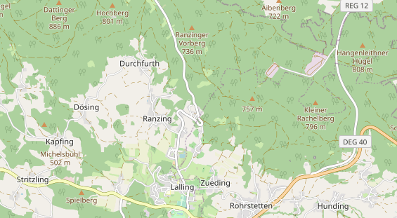 Allergikerhotel auf Karte