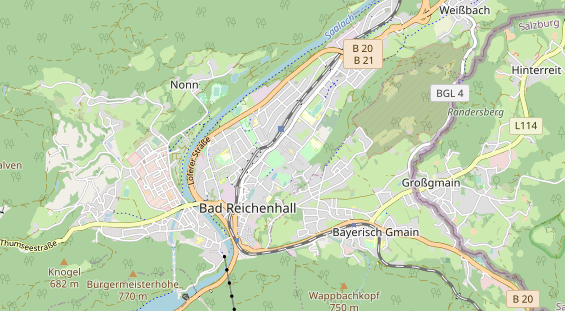 Allergikerhotel auf Karte