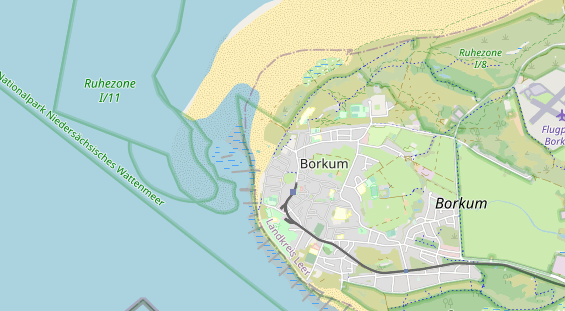 Allergikerhotel auf Karte