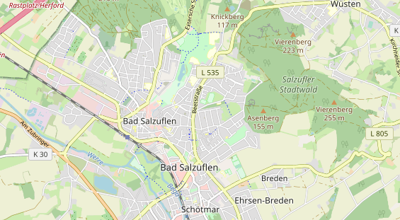 Allergikerhotel auf Karte