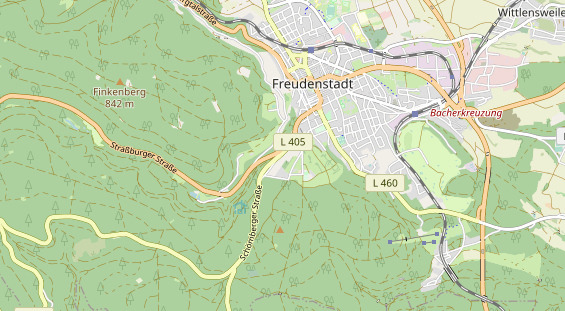 Allergikerhotel auf Karte