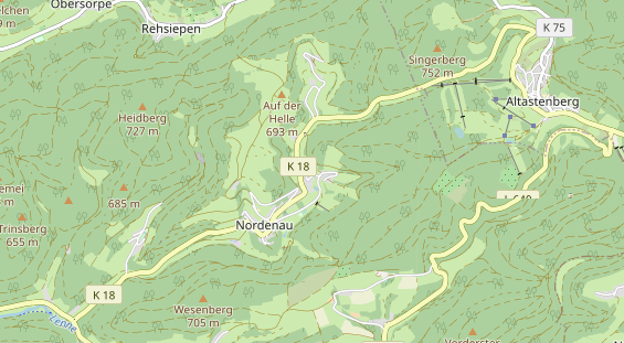 Allergikerhotel auf Karte
