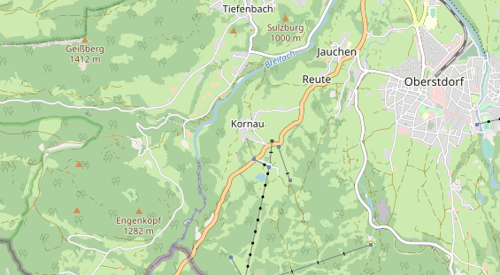 Allergikerhotel auf Karte