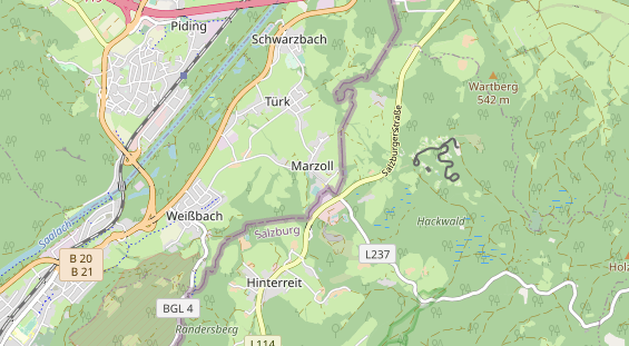 Allergikerhotel auf Karte