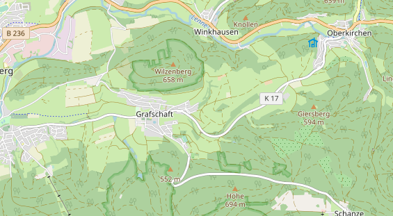 Allergikerhotel auf Karte