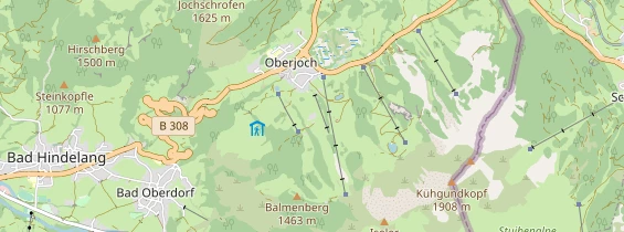 Allergikerhotel auf Karte