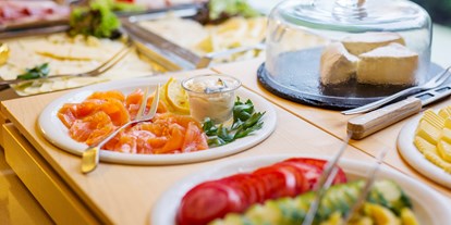 Allergiker-Hotels - für Diabetiker geeignetes Essen - Nordsee - Bedienen Sie sich an der großen Auswahl am Frühstücksbuffet. - Das Frühstückshotel SPO