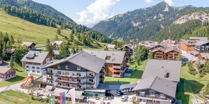 Allergiker-Hotels - Fußbodenheizung - Liechtenstein - Hotel Gorfion im Sommer - Gorfion Familotel Liechtenstein