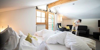 Allergiker-Hotels - Zimmerböden in Allergie-Zimmern: Holzboden - Vorarlberg - Hotel Verwall