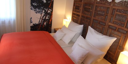 Allergiker-Hotels - Auswahl an verschiedenen Polstermaterialien - Doppelzimmer - Naturhotel Baltrum