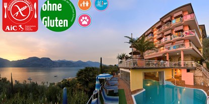 Allergiker-Hotels - Wände mit Naturfarbe bemalt - Venetien - Hotel Eden am Gardasee