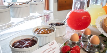 Allergiker-Hotels - genaue Kennzeichnung der Inhalte beim Frühstücksbuffet - Hotel Eden am Gardasee