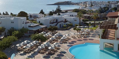 Allergiker-Hotels - Wände mit Naturfarbe bemalt - Kreta-Region - Terra Area - Creta Maris Beach Resort