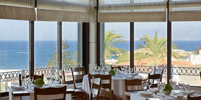 Allergiker-Hotels - Terrasse - Estia Main Restaurant - Creta Maris Beach Resort