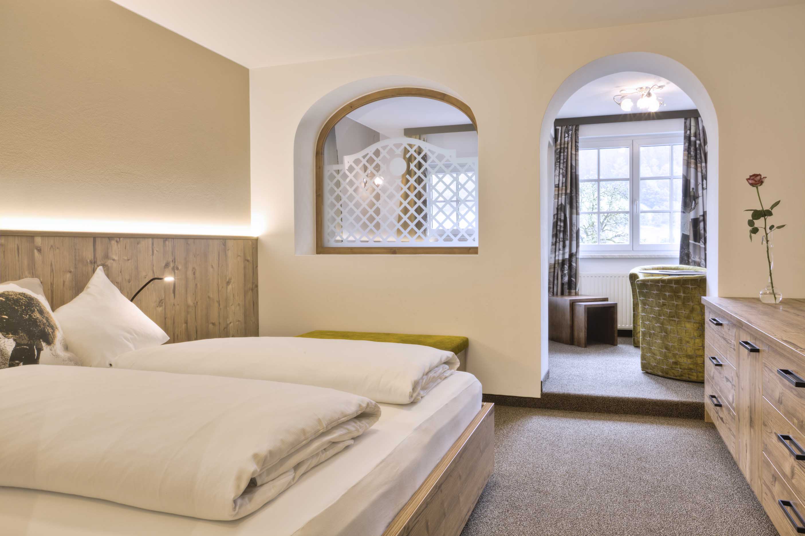 Hotel Sommerhof Zimmerkategorien Familienzimmer Morgensonne (30m²)