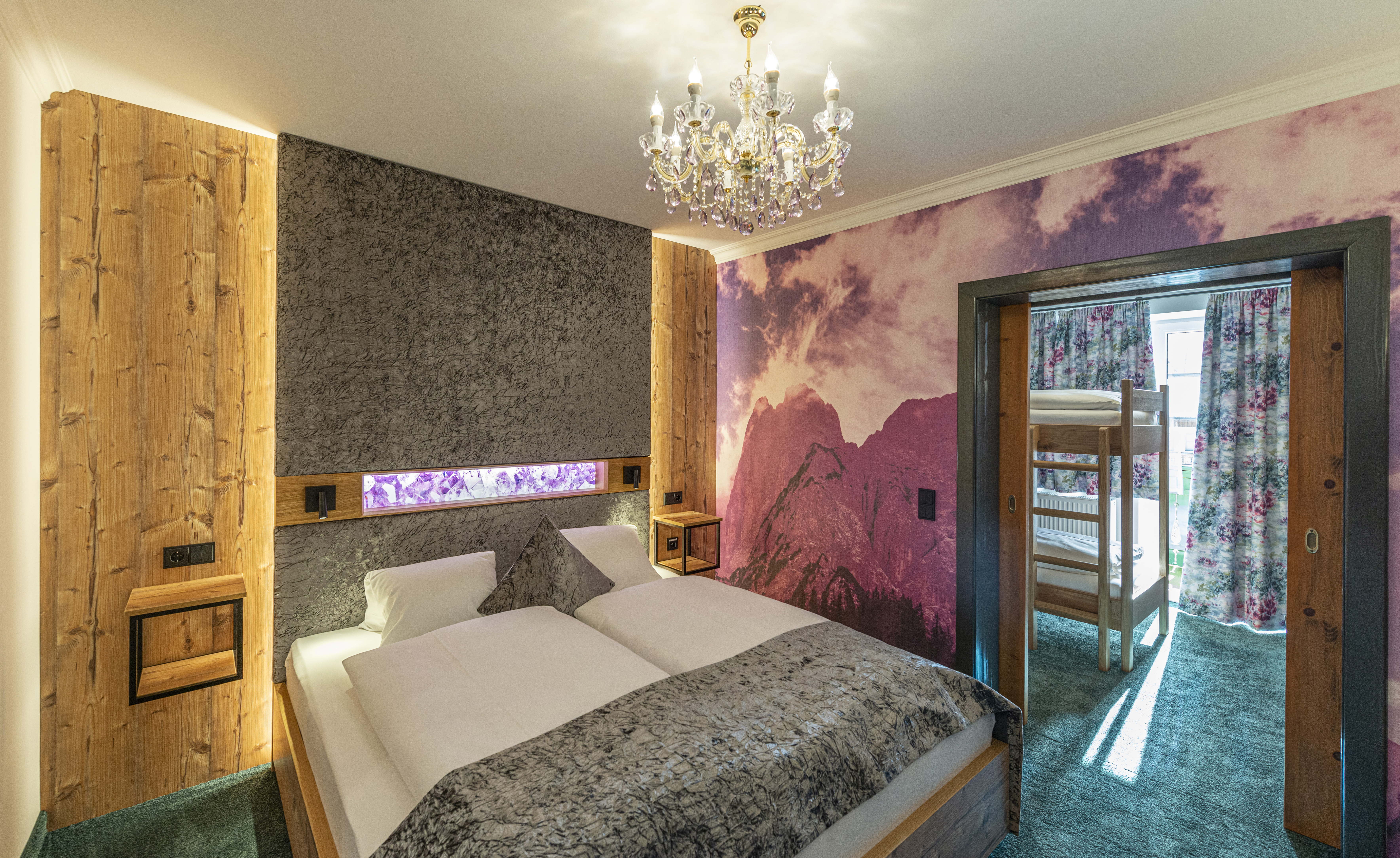 Hotel Sommerhof Zimmerkategorien Amethyst Suite (38m²)