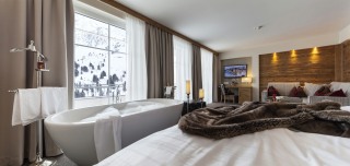 Hotel Panorama in Obertauern Zimmerkategorien Kuschelsuite Deluxe  ab 42 m²
