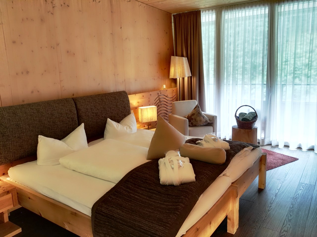 Spa Hotel Zedern Klang Zimmerkategorien Doppelzimmer Natur Plus****s