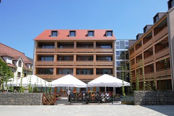 Hotel-fuer-Allergiker: Biergarten und Innenhof - Best Western Plus BierKulturHotel Schwanen
