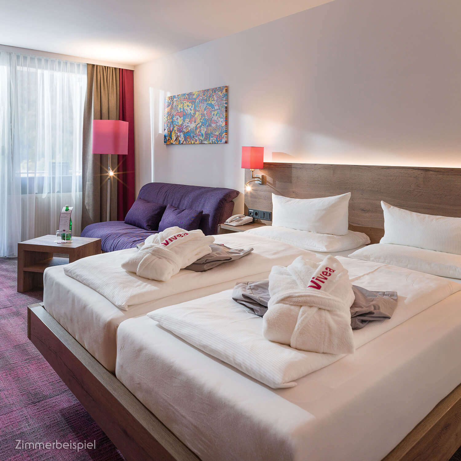 Vivea 4* Hotel Bad Bleiberg Zimmerkategorien Wohlfühl Doppelzimmer