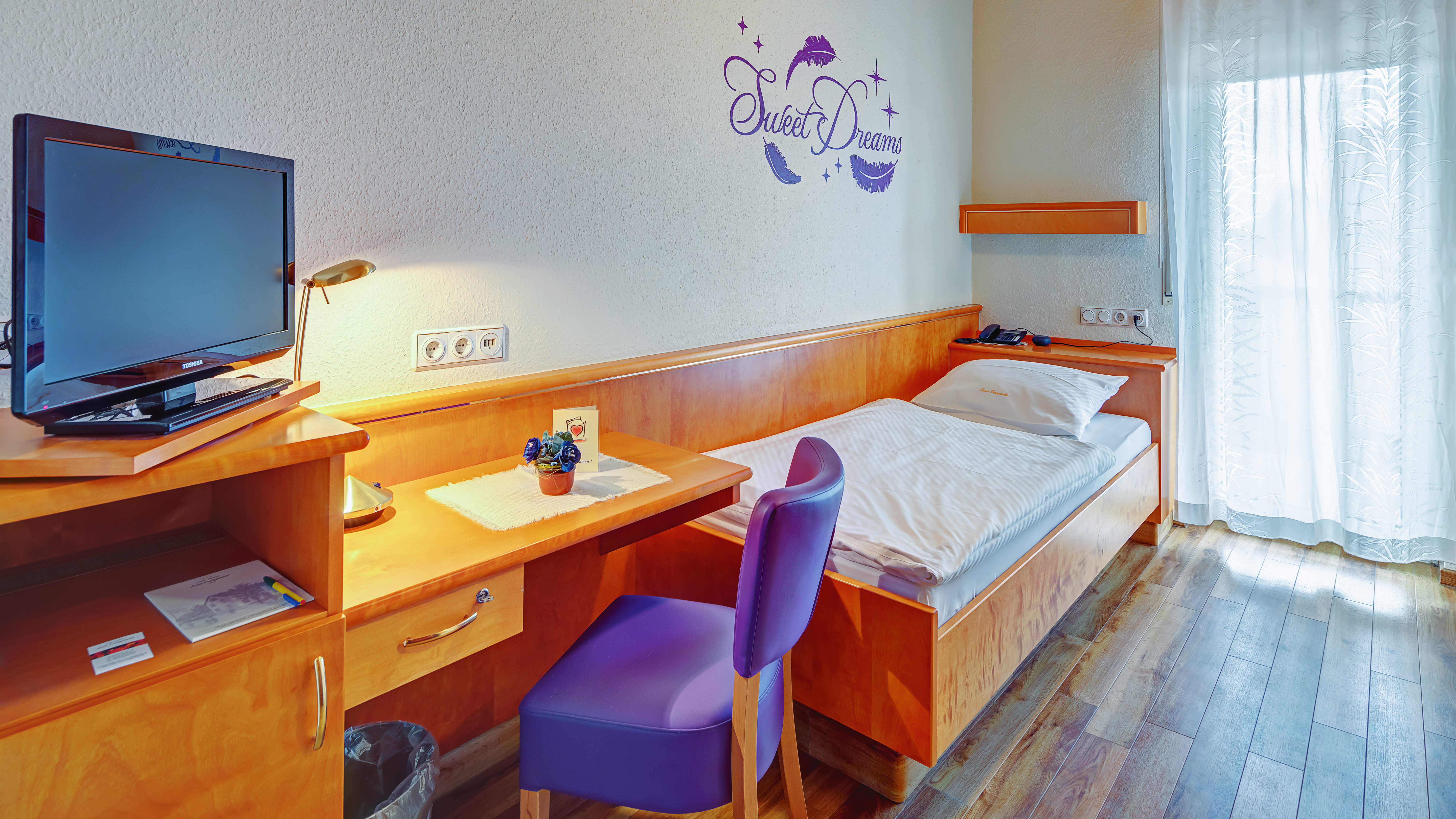 Hotel-fuer-Allergiker: Zimmerbeispiel - Hotel-Gasthof Zum Freigericht