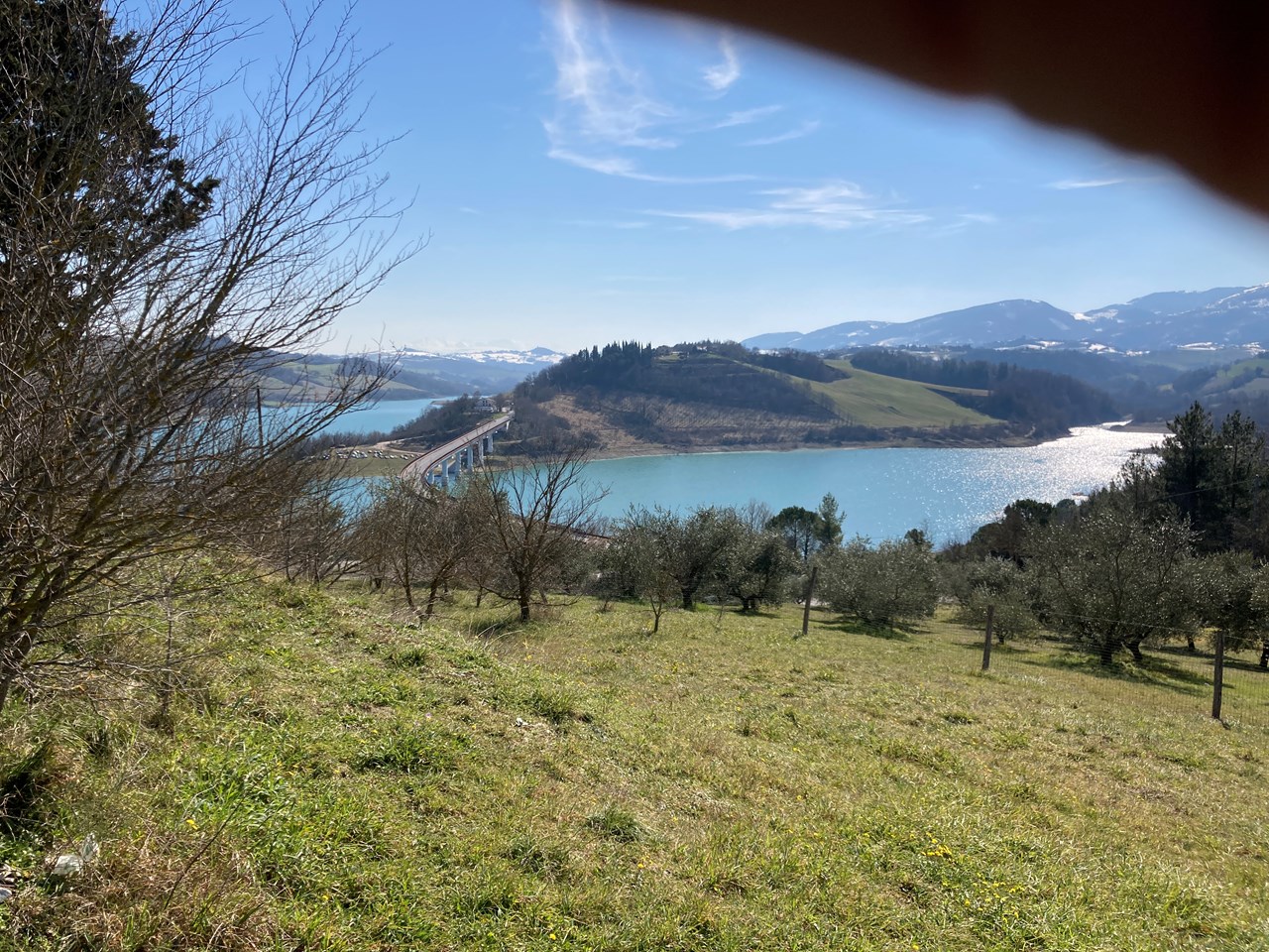 Poggio-delle-Querce Eichenhügel Ausflugsziele Lago di Cingoli