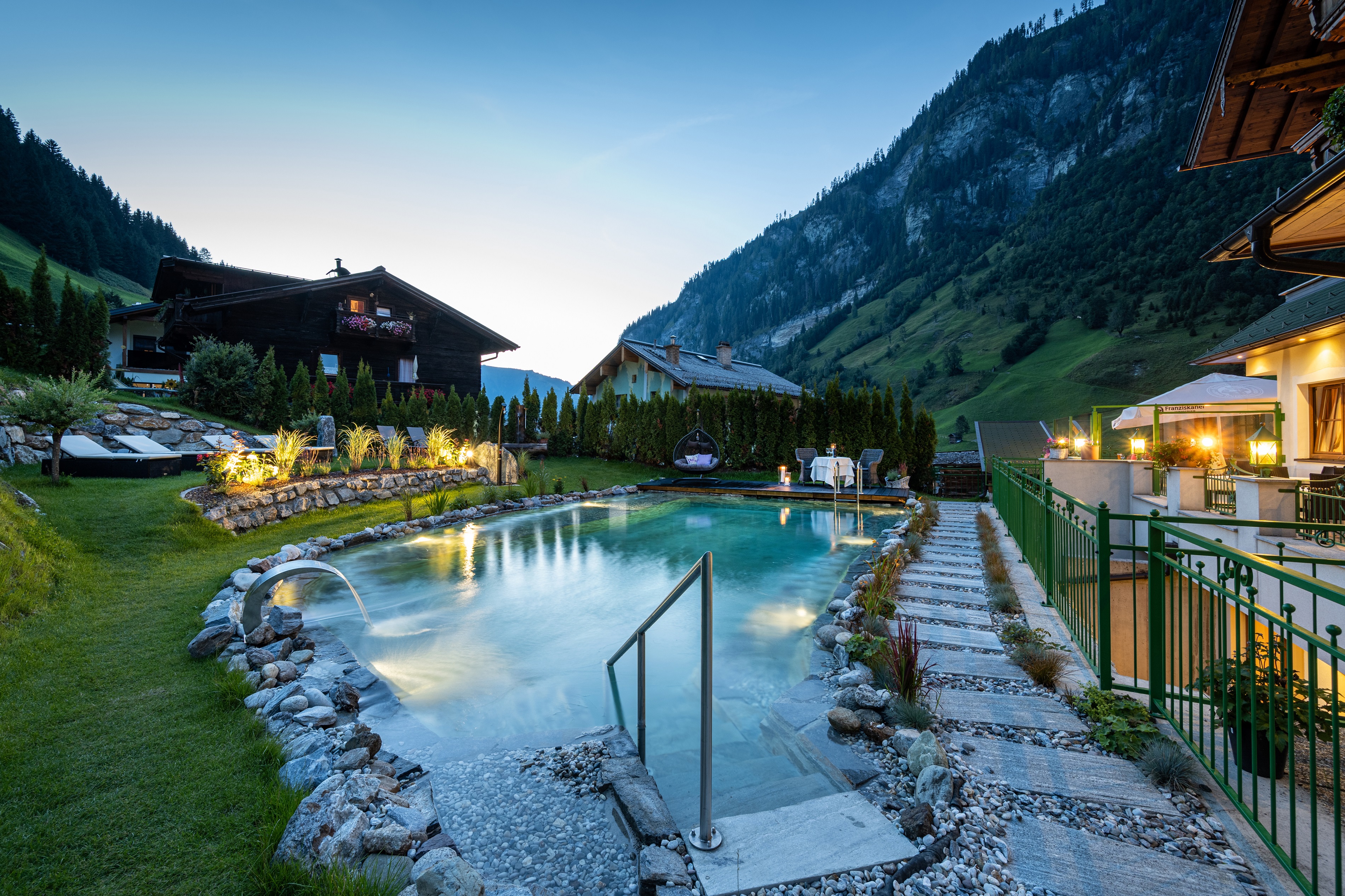 Allergiker-Hotels - Whirlpool - www.huettenwirt.com - Naturhotel Huettenwirt