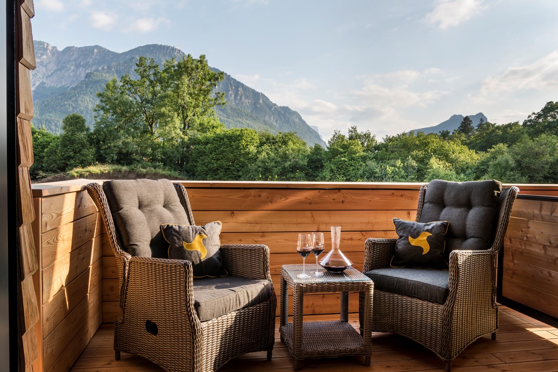 Hotel-fuer-Allergiker: Ausblick Panoramabalkone - Klosterhof - Alpine Hideaway & Spa ****S