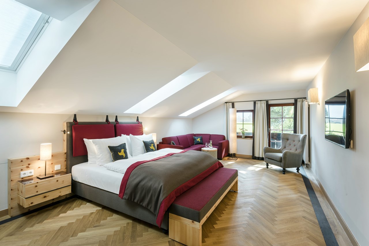 Klosterhof - Alpine Hideaway & Spa ****S Zimmerkategorien Zirben Junior Suite 45 m²