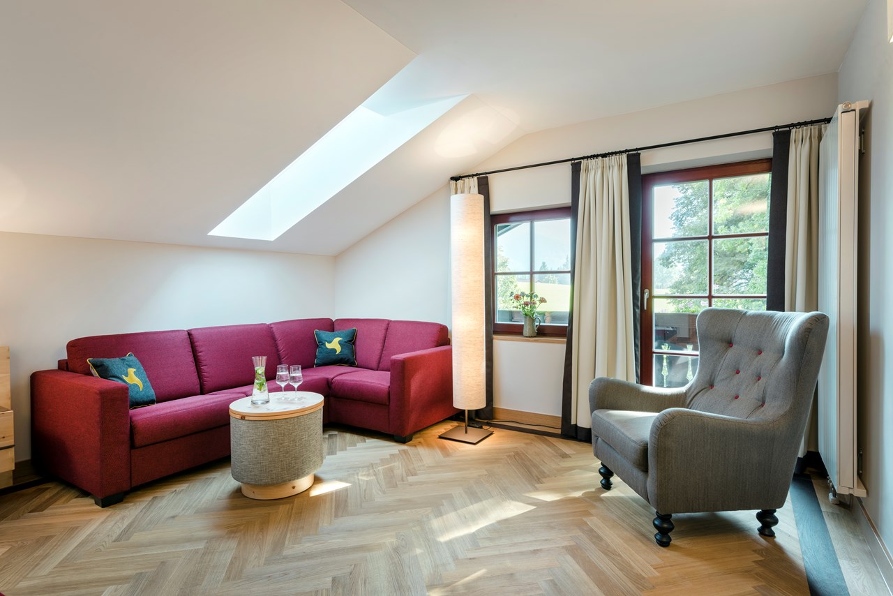 Klosterhof - Alpine Hideaway & Spa ****S Zimmerkategorien Zirben Suite 80 m²