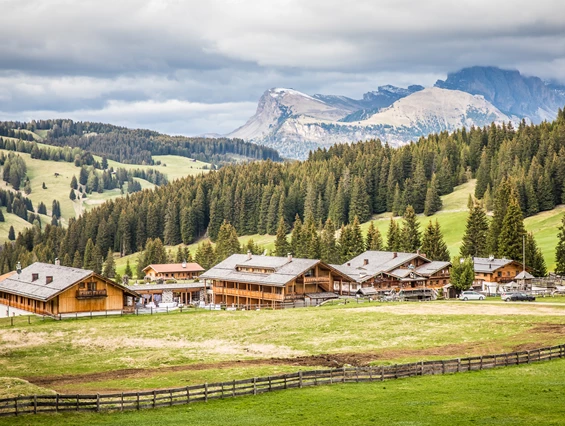 Hotel-fuer-Allergiker: Außenansicht Hotel Sommer - Tirler Dolomites Living Hotel