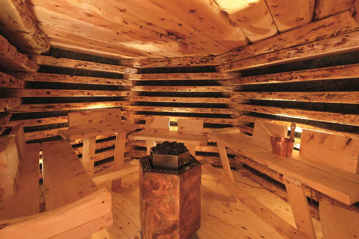 Hotel-fuer-Allergiker: Heusauna  - Tirler Dolomites Living Hotel