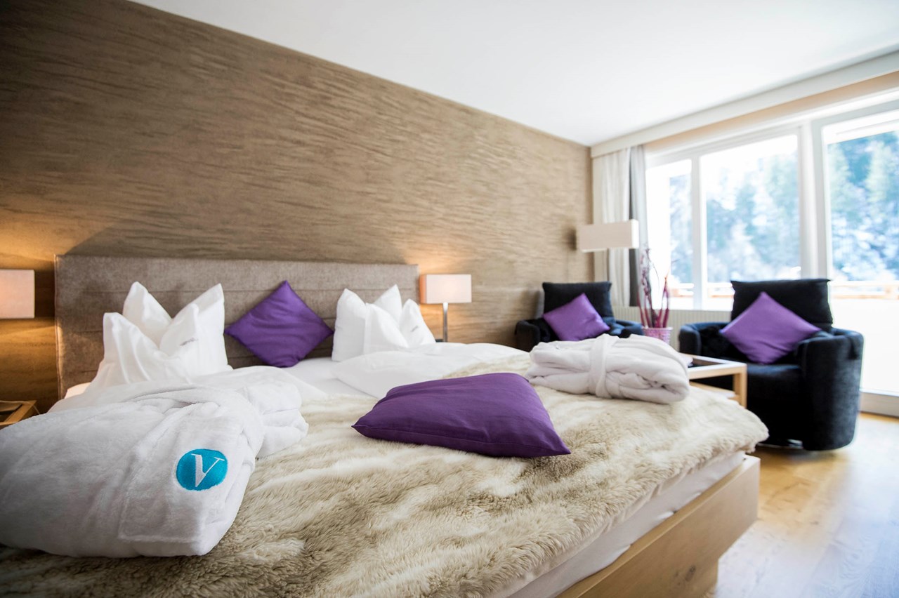 Hotel Verwall Zimmerkategorien Komfort Doppelzimmer Val Bel