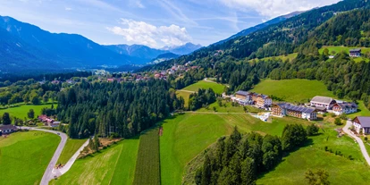 Allergiker-Hotels - Sauna - Hotel von oben - Hotel Glocknerhof