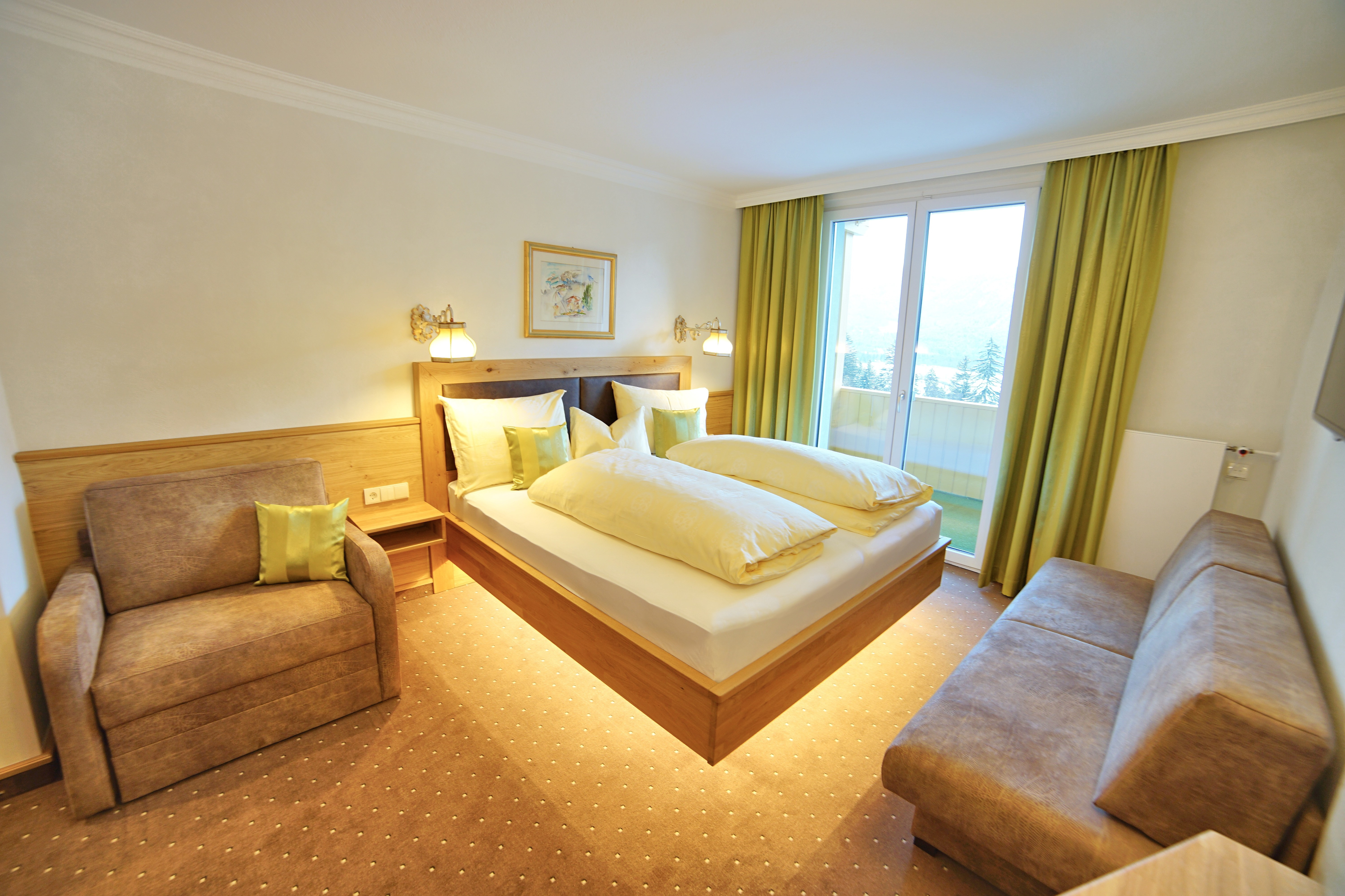 Hotel-fuer-Allergiker: Doppelzimmer Deluxe - Hotel Glocknerhof