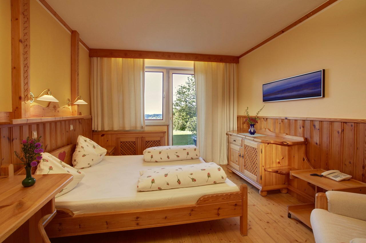 Biolandhaus Arche Zimmerkategorien Panoramablick